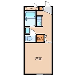 レオパレスファンタジスタの物件間取画像